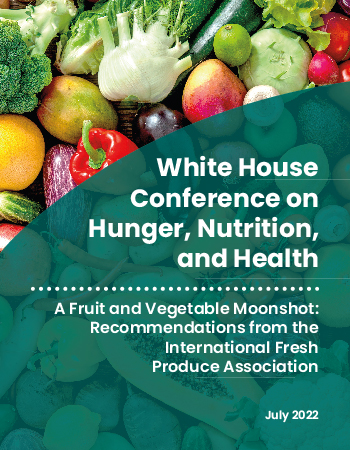 Cover of PDF document for White House Conference on Hunger, Nutrition and Health.